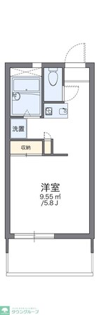 レオパレスヴィルヌーブの物件間取画像
